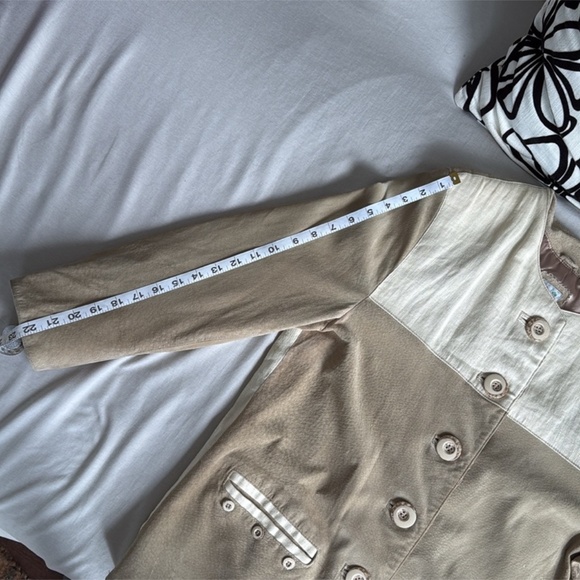 Trachten-mad’l Authentic Suede & Linen Jacket | Size L | Made in 🇩🇪 | Paid 500 - Picture 13 of 16